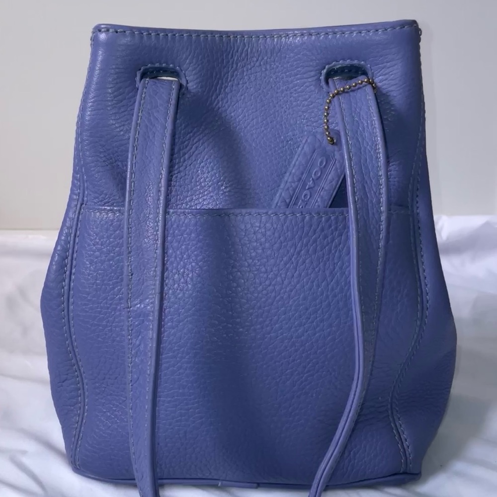 RARE Coach Vintage Sonoma Purple Periwinkle Leather Bag